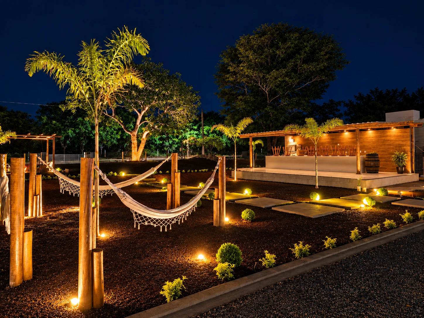 Jardim e redes